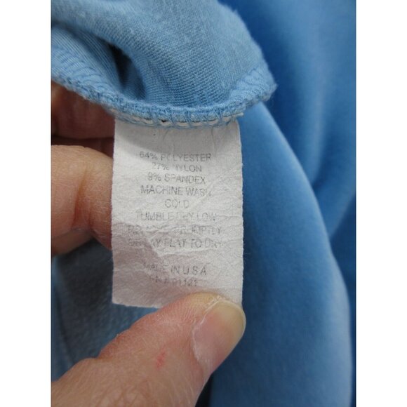 Sno Skins Top Medium Velour Turtleneck Shirt Pullover T Tee Stretch - Picture 9 of 10